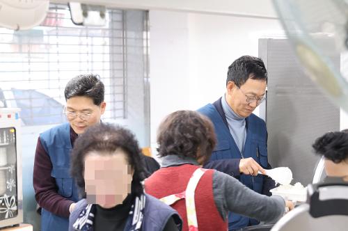 인천지방국세청, 도시락 나눔 봉사 실시