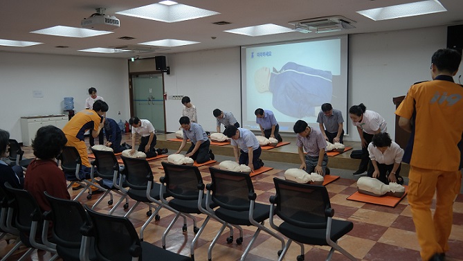 심폐소생술 교육 19.09.10